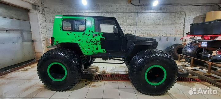 Вездеход болотоход на пневмо ходу