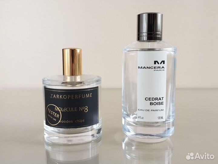 Пустые флаконы от парфюма