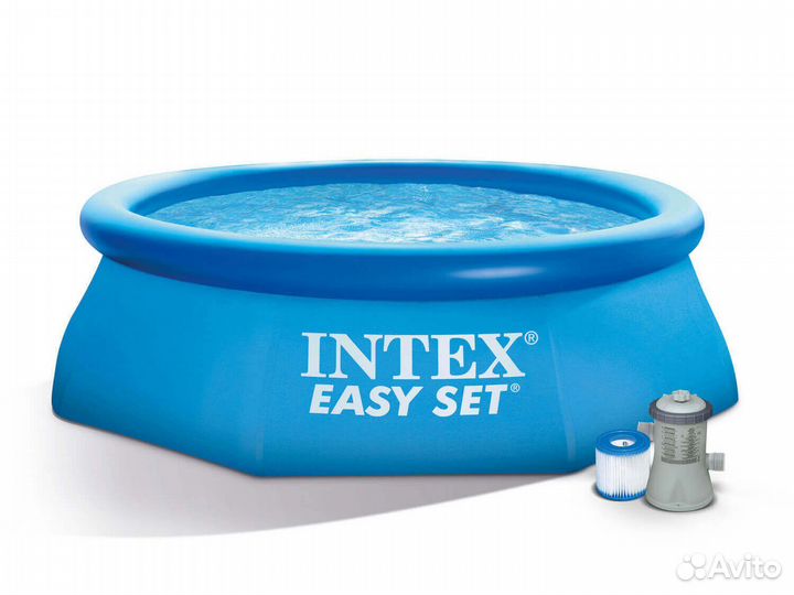 Бассейн надувной Intex Easy Set 244х61 см