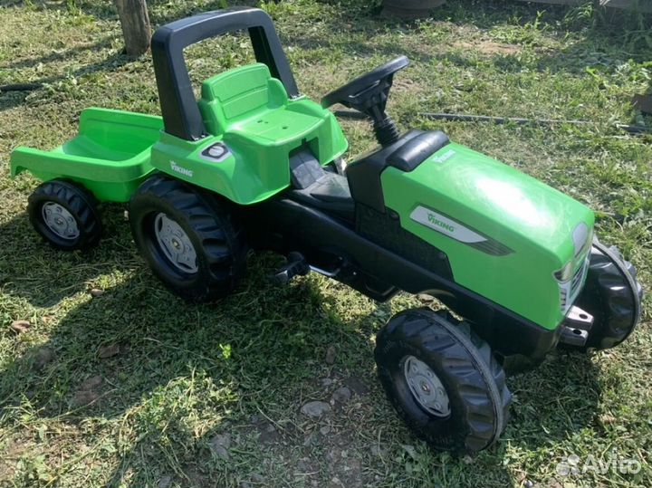 Трактор-велосипед детский