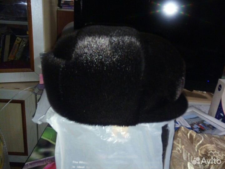 Кепка из меха нерпы новая