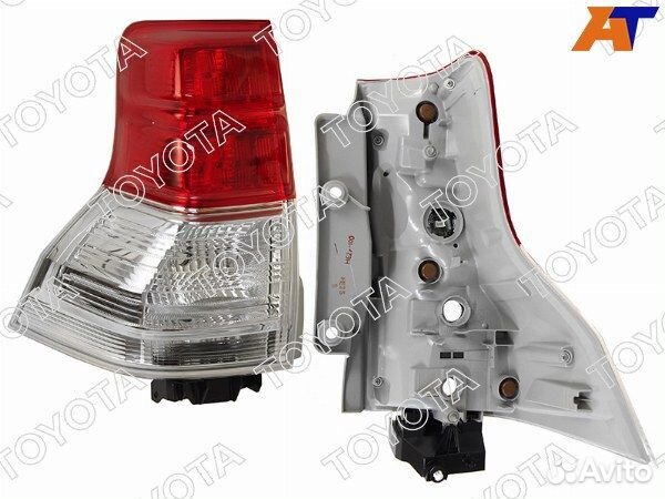 Фонарь задний toyota land cruiser prado, toyota la