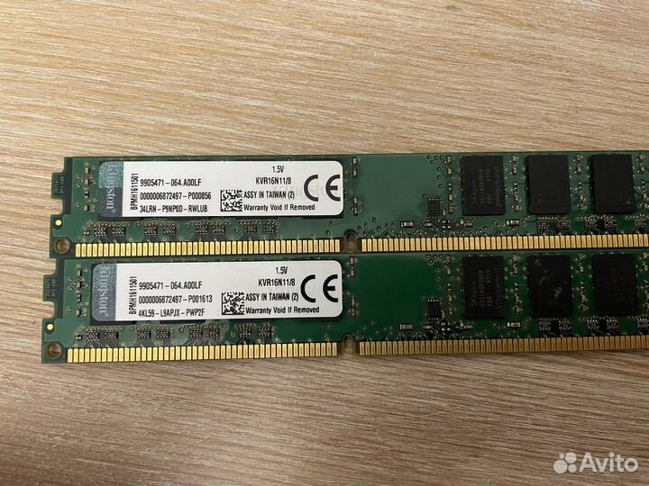 Оперативная память DDR3 / DDR4 / Процессоры