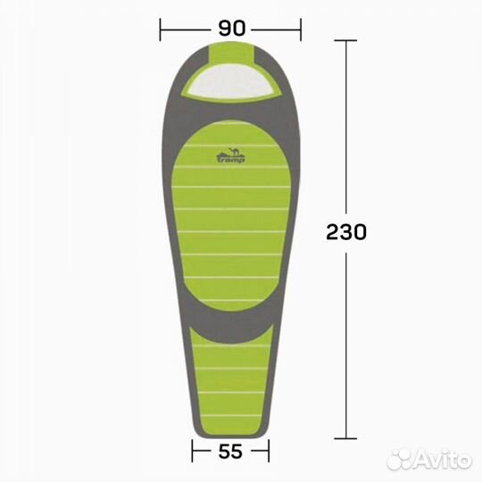 Спальник - Tramp Rover Long - Левый