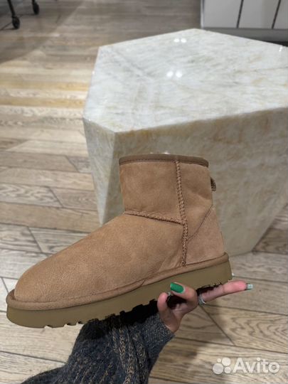 Ugg классические мини рыжые без платформы