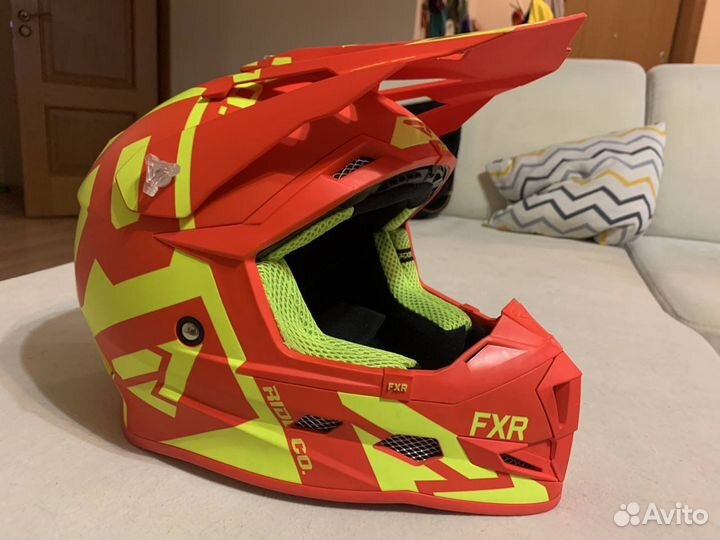 Детский кроссовый шлем FXR 49-50 cm