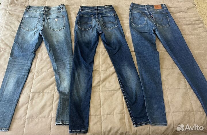 Джинсы женские levis, guess, tommy hilfiger ориг