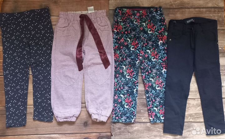 Вещи пакетом 98 и 104 на девочку