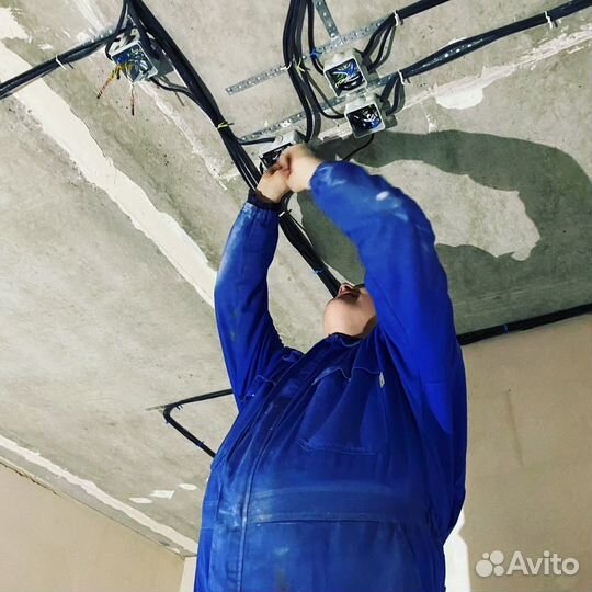 Услуги электрика,электромонтажные работы