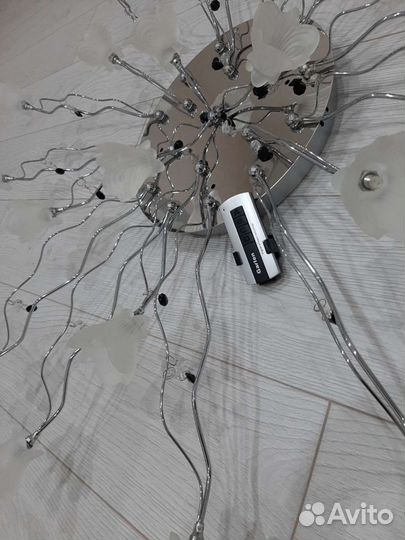 Люстра потолочная бу