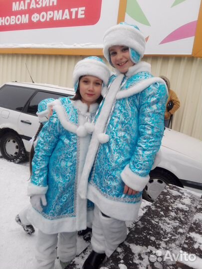 Костюм снегурочки для девочки