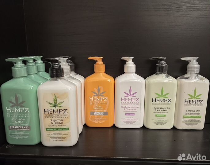 Молочко для тела Hempz