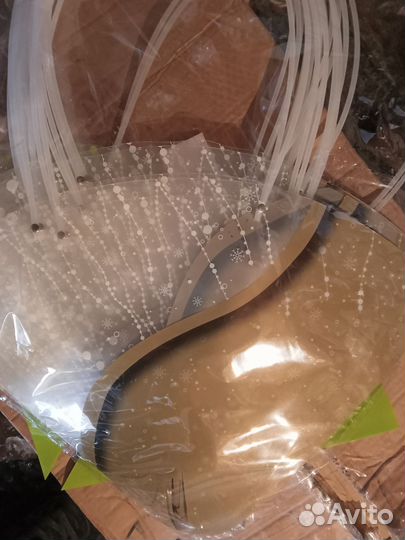 Пластиковый пакет для горшечных цветов