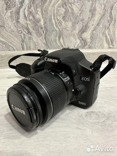 Зеркальный фотоаппарат canon 500 D