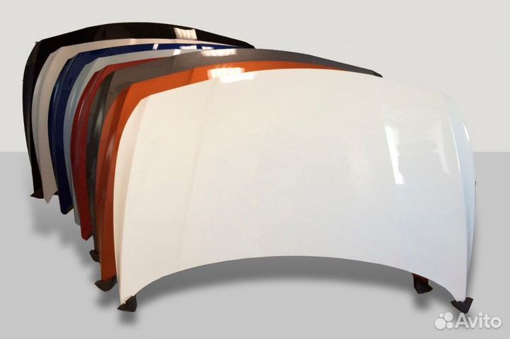 Капот на Hyundai Solaris 1 рестайлинг 2014-2017