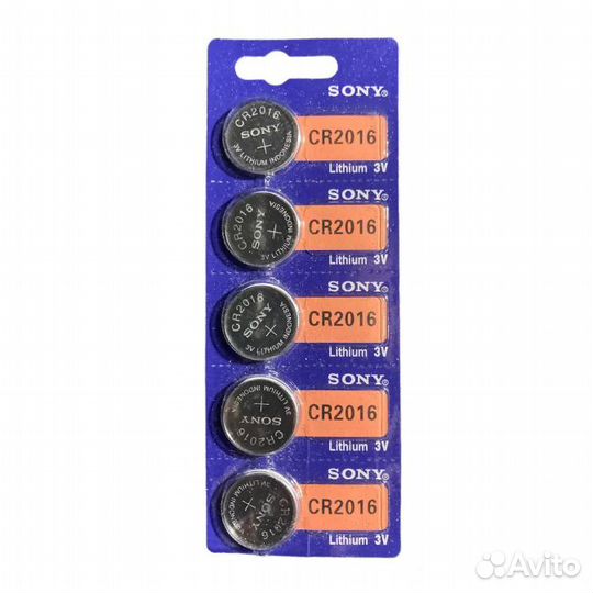 Батарейки Sony таблетки 9 видов