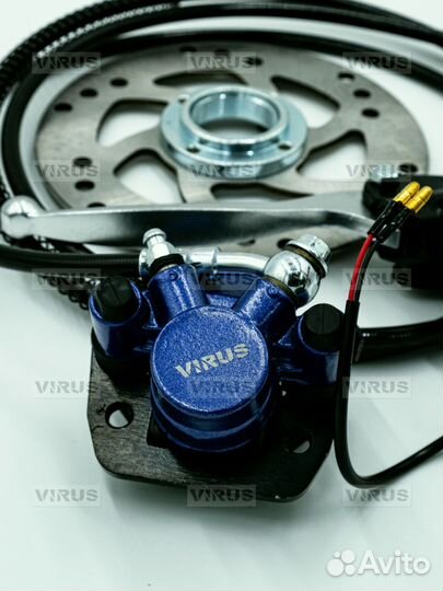 Гидравлика комплект (задняя) на электровелосипед