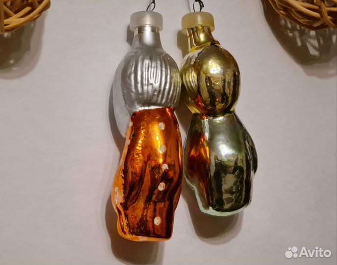Ёлочные игрушки СССР
