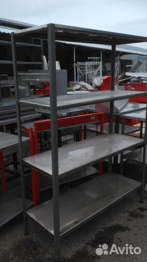 Стеллажи нержавейка