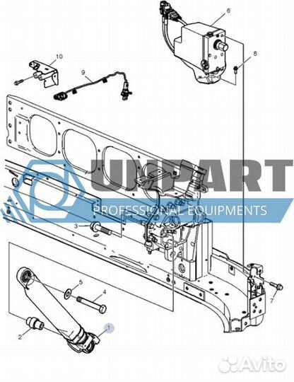 Цилиндр наклона 23386491 volvo