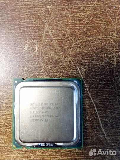 Процессор intel pentium E2140