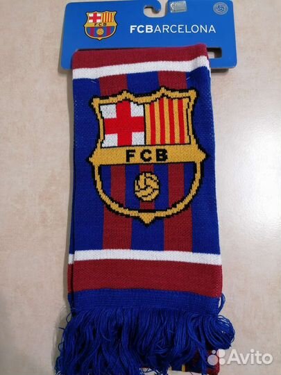 Футбольный шарф фк Барселона
