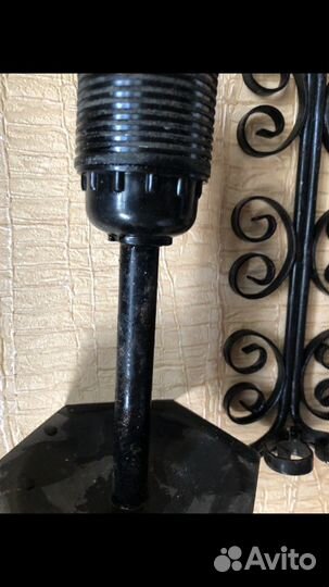 Старые советские кованые светильники