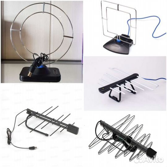 Антенны комнатные для цифрового тв DVB-T2