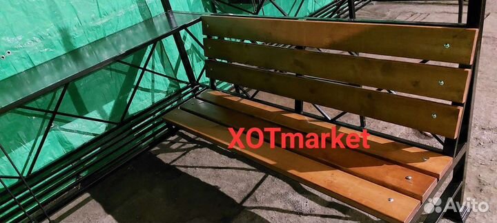 Мангал с крышей