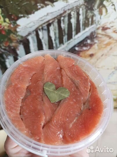 Горбуша слабосоленая