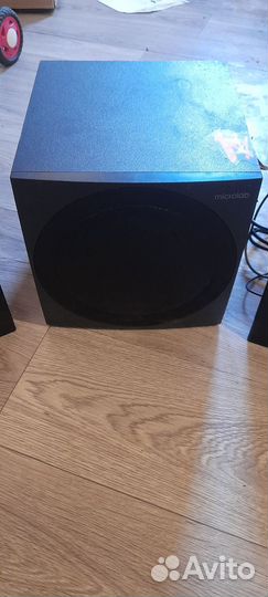 Буфер с колонками от компа, рабочии