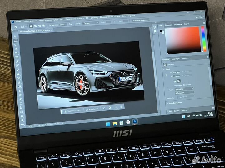 Новый 2023 MSI intel i3 12th/FHD IPS/8гбram/SSD