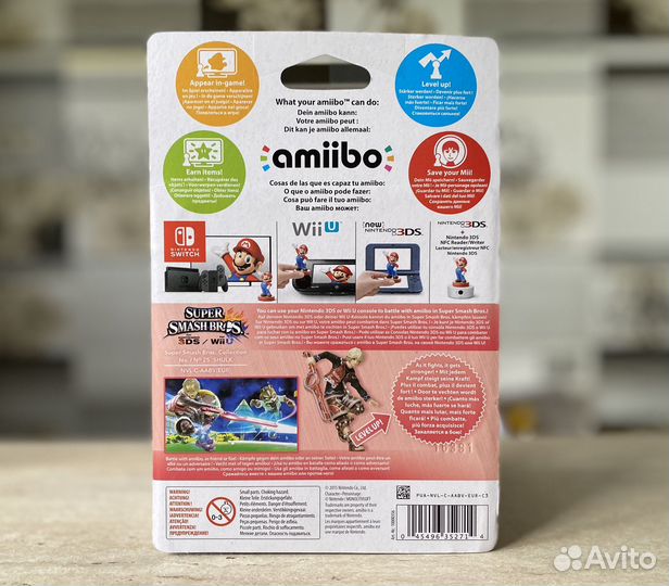 Amiibo Shulk N.25 (Super Smash Bros, Новый)