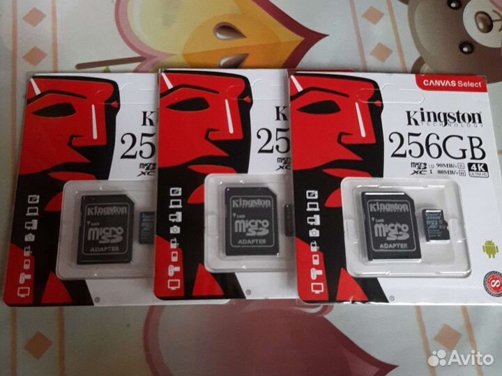 Карта памяти MicroSD 256 GB