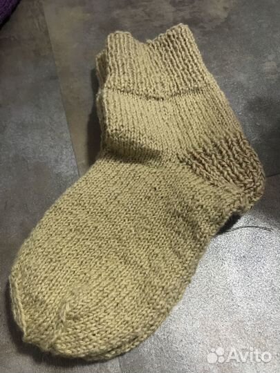 Шерстяные носки
