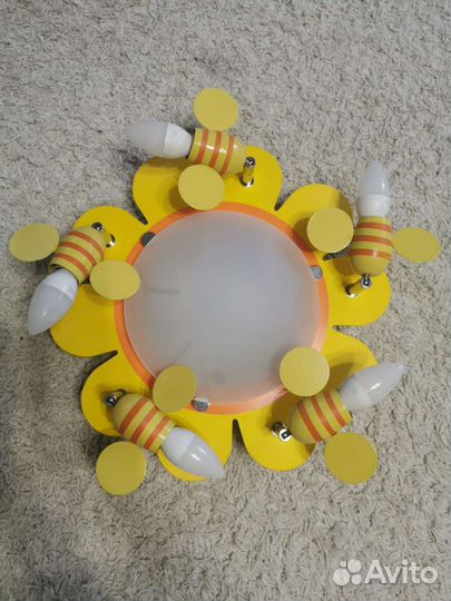 Люстра потолочная пчелка