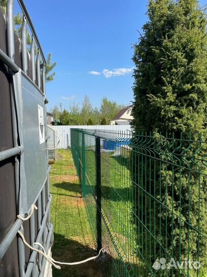 Сетка для забора 3Д