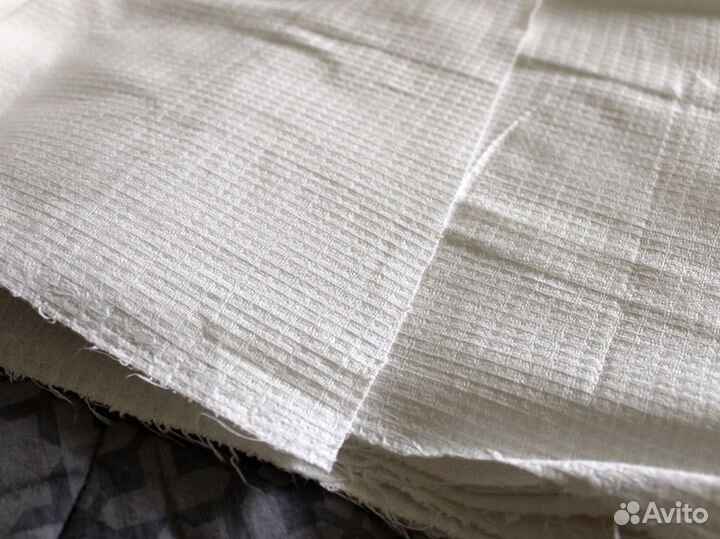 Отрез вафельного полотна, производство СССР