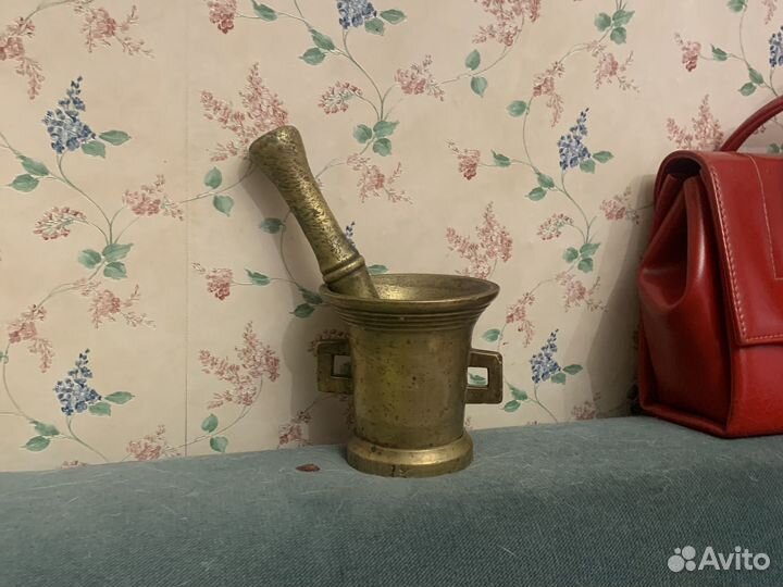 Маленькая ступка высота 7 см