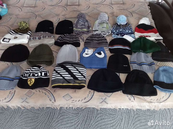 Новые шапки детские для мальчиков