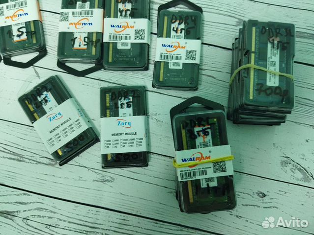 Оперативка ноута DDR4 /DDR3(L) и DDR2 новые 8/4гб
