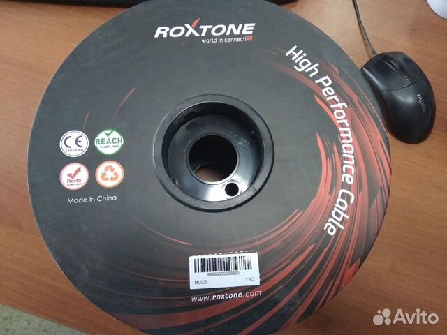 Roxtone MC005 Кабель микрофонный, 2х0,22 мм2 объявление продам