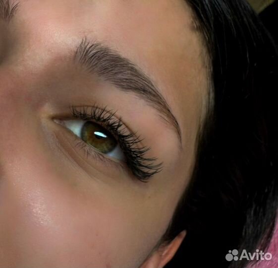 Наращивание ресниц модель