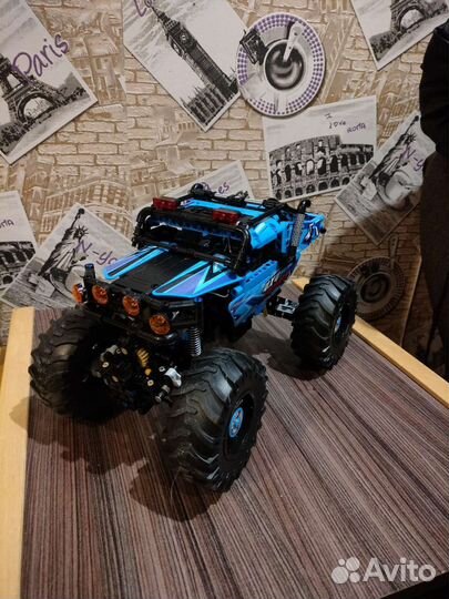 Lego technic cada джип на пульте управления