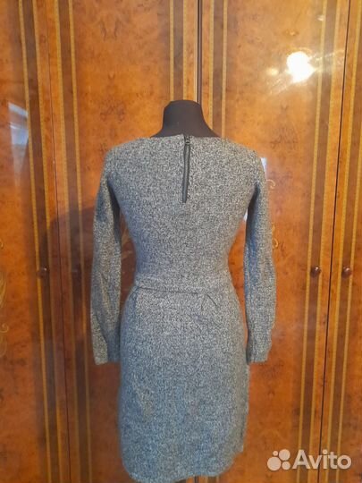 Платье теплое hallhuber шерсть 40-42