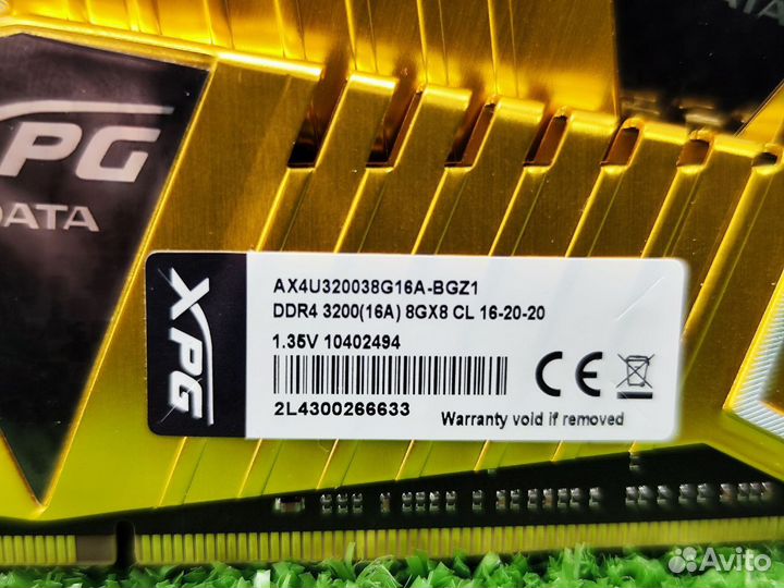 DDR4 16 Gb 3200MHz Adata XPG Spectrix D41