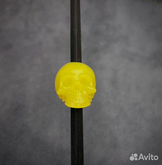 Темлячная бусина Череп