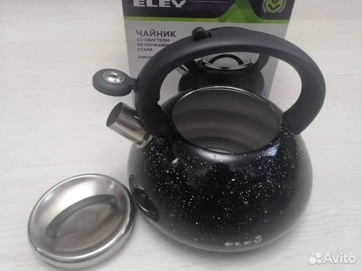 Чайник со свистком нержавейка