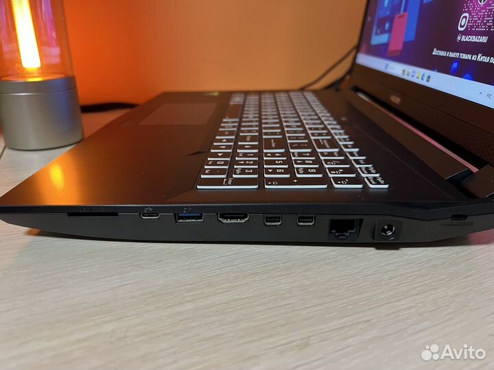 Ноутбук Hasee TX9 i5-10400/RTX 3070/8Gb/512Gb