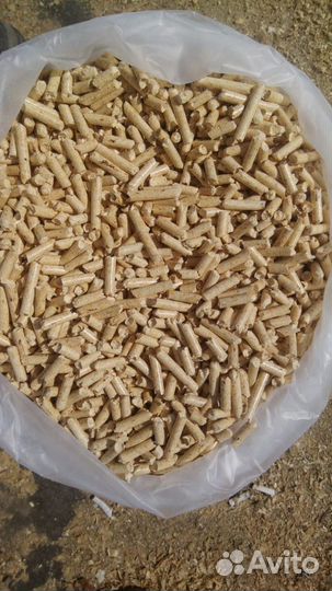 Наполнитель древесный для животных. пелеты